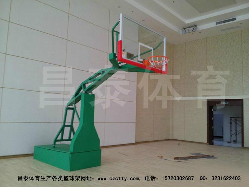 供应北京手动液压篮球架 篮球架厂家 篮球架价格图片