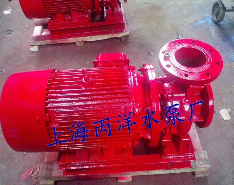 供应XBD-ISW型卧式单级管道消防泵 上海消防泵低价  资质齐全厂家图片
