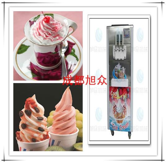 供应三色冰淇淋机哪里有卖，三色冰淇淋机多少钱，三色冰淇淋机怎么卖 成都哪有卖做冰淇淋的机器 冰淇淋机生产厂家