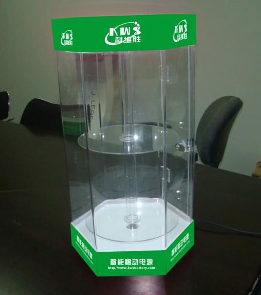 深圳市有机玻璃移动电源展示架厂家供应有机玻璃移动电源展示架 ，亚克力移动电源展示架