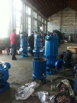 供应WQ系列潜水排污泵（已认证）大型排污泵、耐磨排污泵图片