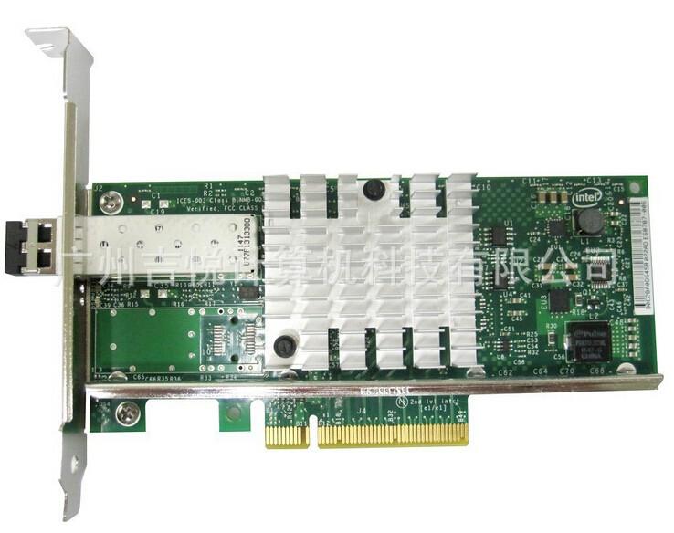 供应Intel网卡X520-SR1万兆E10G41BFSR10GB以太网服务器广州正品特价