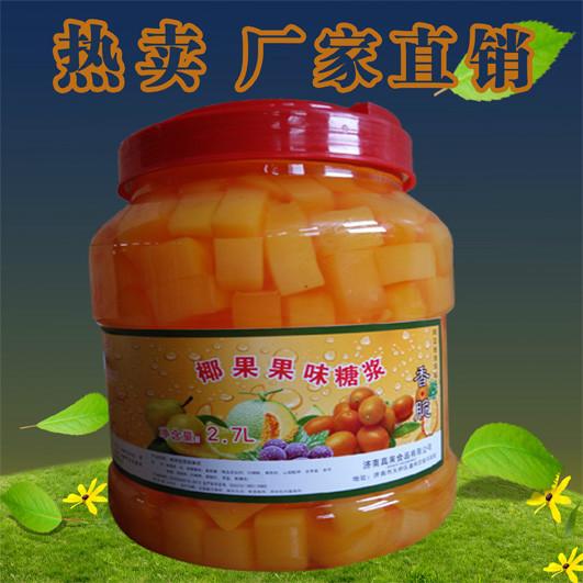 供应用于奶茶原料的椰果批发奶茶专用椰果椰条厂家直销
