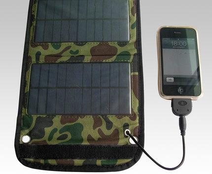 供应5W太阳能充电包,可充手机数码相机ipad等的太阳能折叠充电包