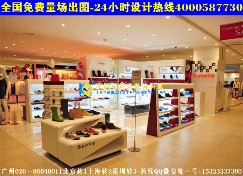 株洲男女鞋店装修效果图鞋店门头鞋店装修图