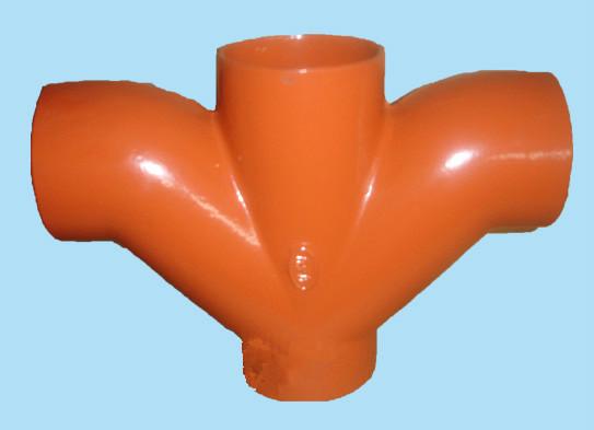 供应TY四通亚西亚管业排水铸铁管件W型管材