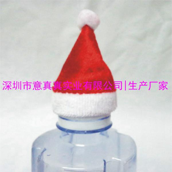 供应颗粒绒圣诞帽 优质小圣诞帽定制 厂家生产加工圣诞礼品圣诞帽 迷你