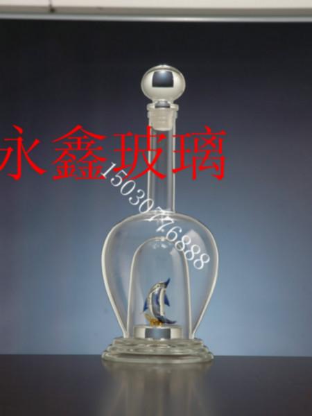 供应永鑫内画工艺酒瓶，水晶玻璃工艺酒瓶