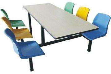 供应饭堂餐桌椅哪里有卖玻璃钢食堂餐桌椅学校食堂餐桌椅