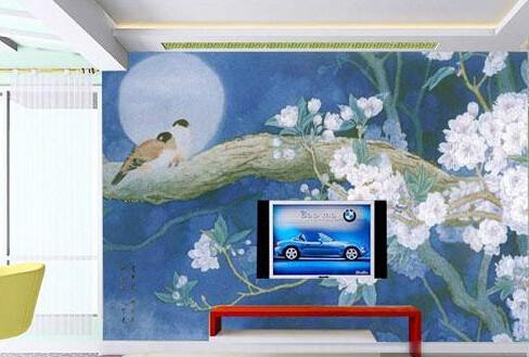 供应盐田区有做墙体彩绘画的公司吗,盐田电视背景墙绘,深圳电视墙体手绘图片