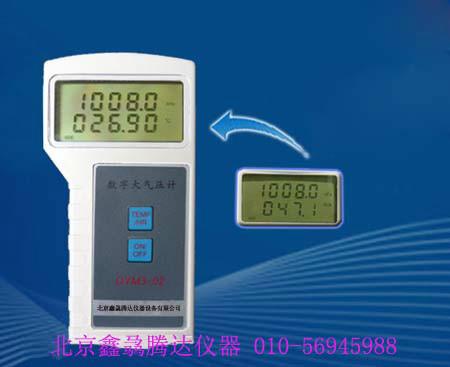 供应DYM3-02型数字大气压计，数字大气压表双排液晶数字显示温度和湿度值图片
