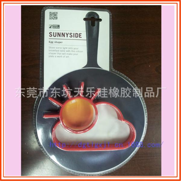 供应最新款式的硅胶煎蛋器，珠江三角洲硅胶产品生产厂家图片