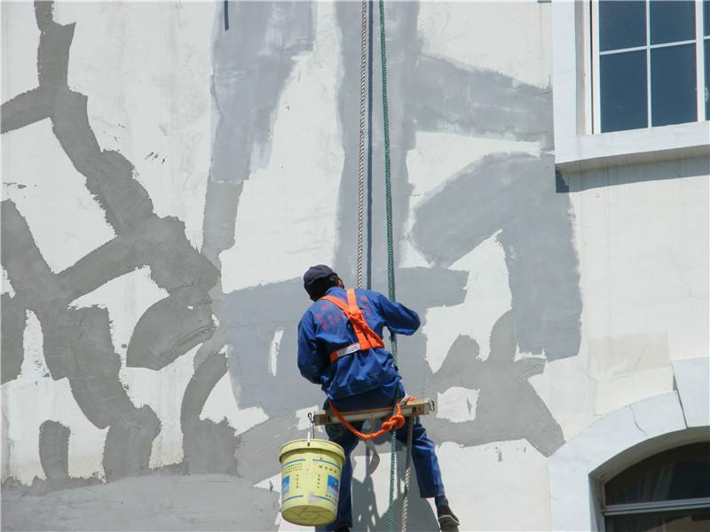 外墙清洗高空作业防坠落安全绳 外墙清洁 外墙瓷砖墙面清洗