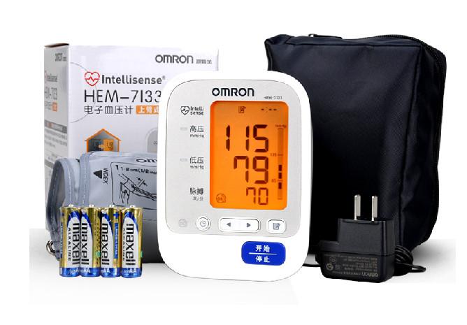 供应 欧姆龙上臂式电子血压计HEM-7133 