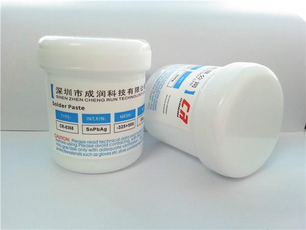 供应用于SMT焊接的深圳成润锡膏有铅0.4银CR-8368