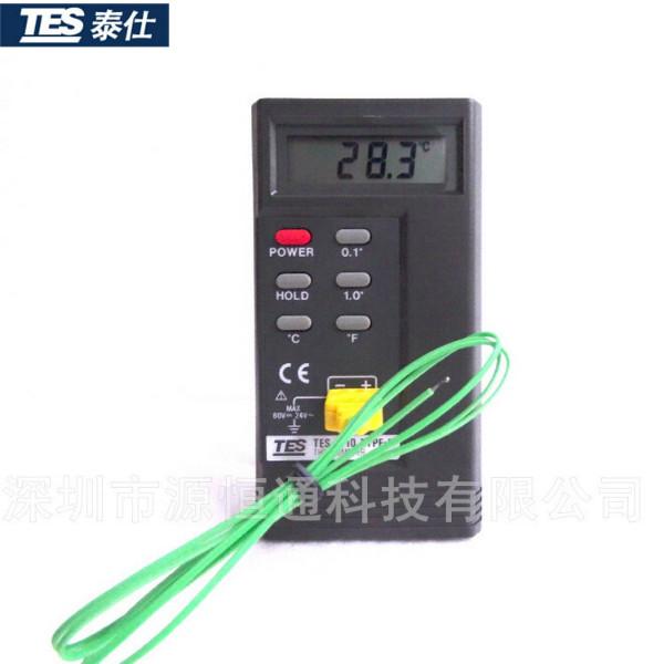 台湾泰仕TES-1310温度表单通道热电偶K型表面温度计
