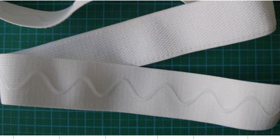 供应用于服装的山东潍坊织带矽利康硅胶印花  silicone防滑加工