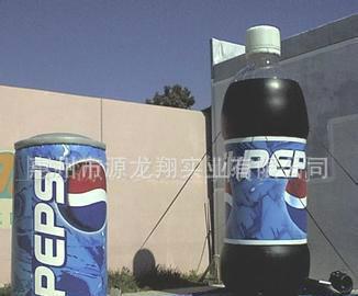 供应充气易拉罐厂家专业生产批发销售充气广告模型充气瓶子模型充气易拉罐