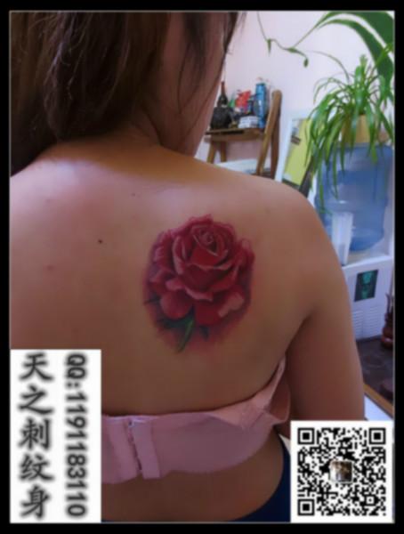 供应花纹身图案字母纹身青岛纹身