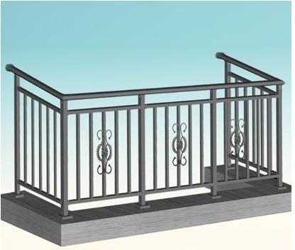 组装锌钢阳台栏杆供料应 清远肇庆云浮组装锌钢阳台栏杆供料