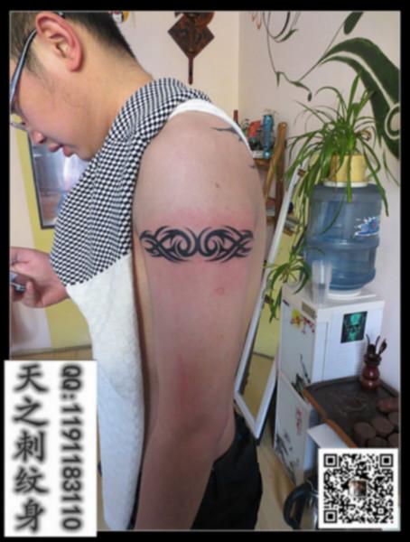 供应臂环纹身，梵文纹身，藏文纹身，胳膊纹身，青岛纹身
