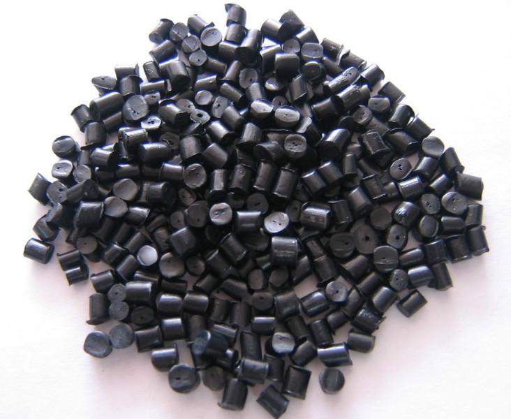 黑色PVC50-80度的塑料注塑粒子批发