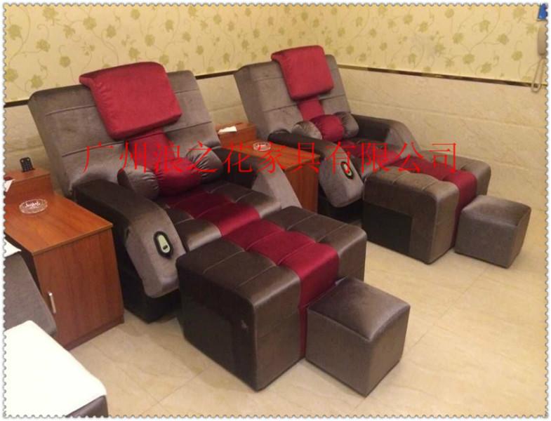 供应荆州桑拿沙发，荆州电动水疗休息椅定制，沐足椅椅生产厂家
