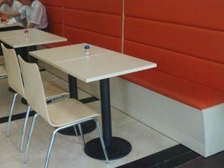 供应天津快餐桌椅饭店餐桌椅不锈钢餐桌椅 肯德基餐桌椅