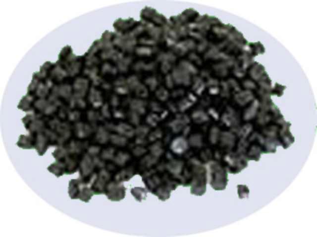 供应再生PVC塑料粒子黑色注料