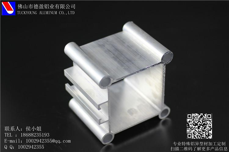 供应厂家直供铝合金方管 特殊定制方管  装饰外壳铝合金图片