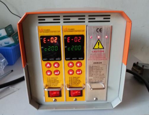 供应浙江台州热流道温控箱温控表 2点温控器 注塑模具热流道