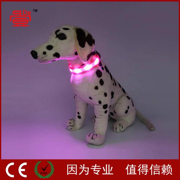 供应 LED发光项圈 热款特卖夜光狗狗颈圈高档宠物用品 现货