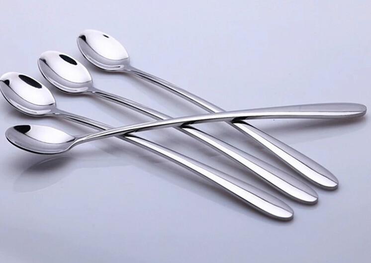 供应索途不锈钢长柄勺 双头叉勺 不锈钢餐具厂家