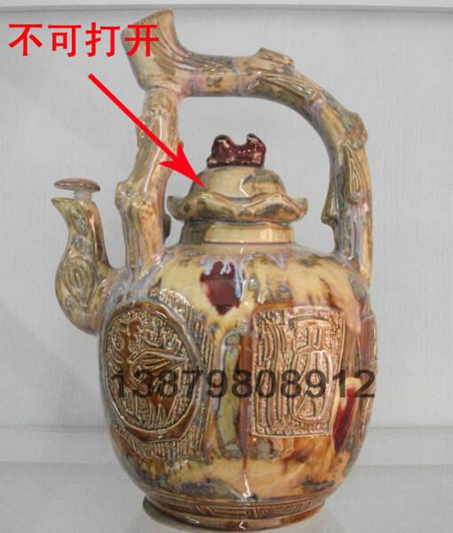 景德镇陶瓷酒瓶10斤装厂家订做批发