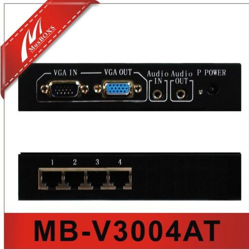 供应VGA音视频发送器四路300米MB-V3004图片