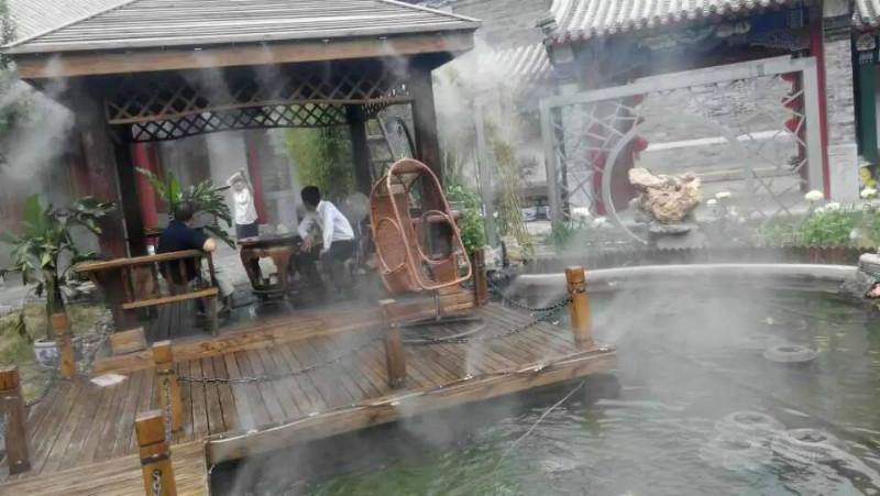供应北京景观造雾机 喷雾式降温加湿机