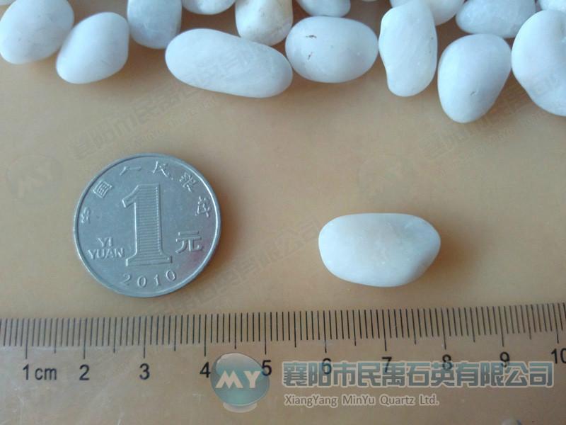8-10mm白色鹅卵石厂家供应8-10mm白色鹅卵石