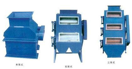 供应用于矿石除铁的淄博干粉滚筒磁选机生产厂家
