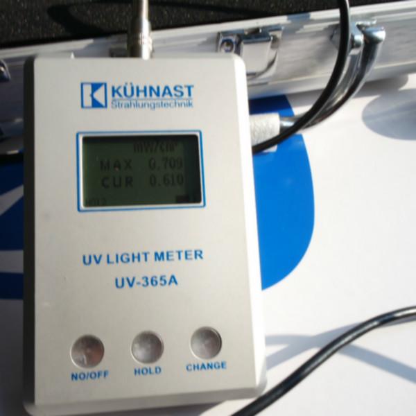 供应用于UV汞灯|LEDUV光的UV照度计，UV-365A强度计KUHNAST