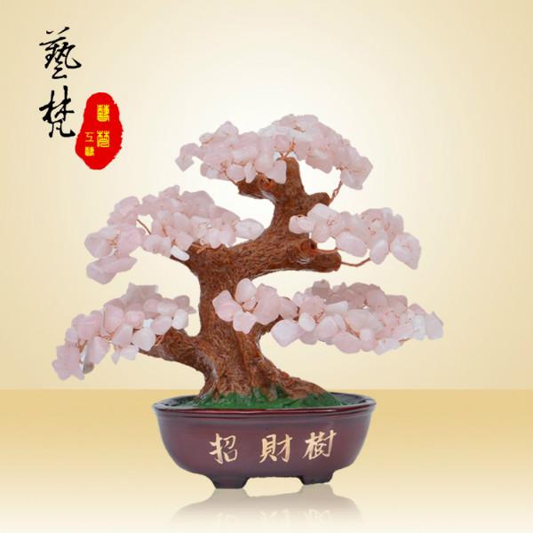 供应树脂工艺品摆件特色中国风水晶树