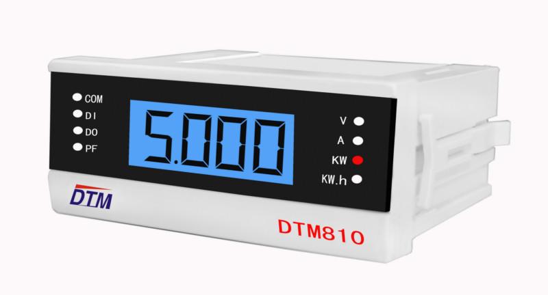 供应重庆智能仪表厂，DTM810系列单相智能电力参数测量仪，数显表报价